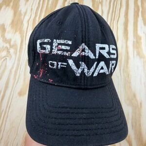 Gears of War Marcus Fenix Crimson Omen Hat Black Video Game promo Cap OSFM